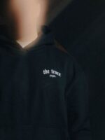 The Trace Premium hoodie featuring sleek and minimalist style with refined details