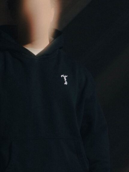 The Trace Premium hoodie featuring sleek and minimalist style with refined details
