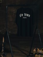 Black T-shirt from The Trace Premium collection with clean, minimalist design