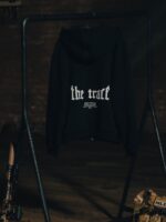 The Trace Premium hoodie featuring sleek and minimalist style with refined details