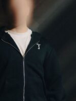 The Trace Premium hoodie featuring sleek and minimalist style with refined details