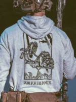 the trace apparel collection featuring two military reconnaissance divers swimming underwater