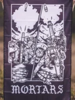 the trace apparel collection featuring guys firing a 81mm mortar and a 120mm mortar