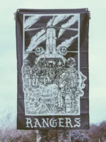 the trace apparel collection featuring rangers boarding a chinook