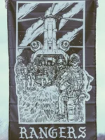 the trace apparel collection featuring rangers boarding a chinook